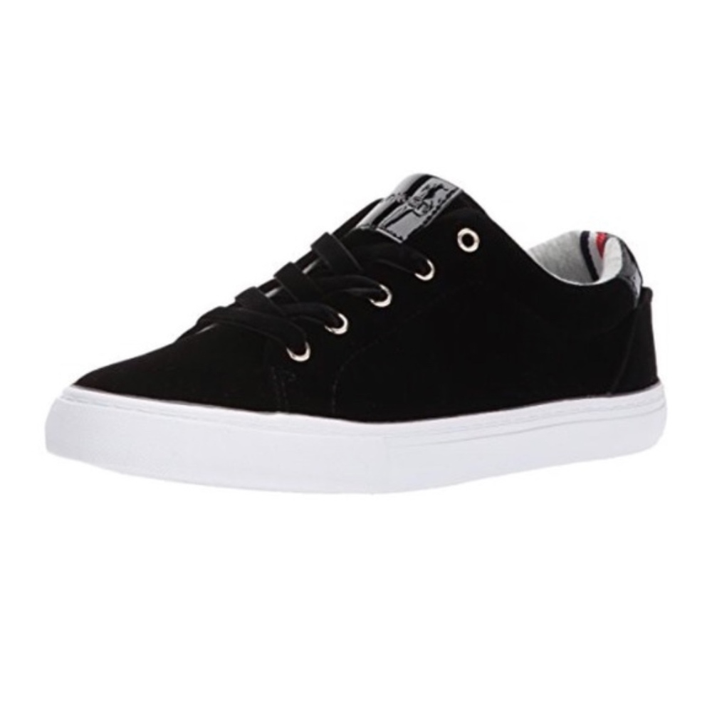 Tommy Hilfiger Navy Velvet Tennis Shoes Sneakers